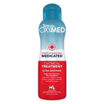 TROPICLEAN OXYMED OATMEAL TREATMENT ΚΡΕΜΑ ΚΑΤΑ ΤΟΥ ΚΝΗΣΜΟΥ 355ml