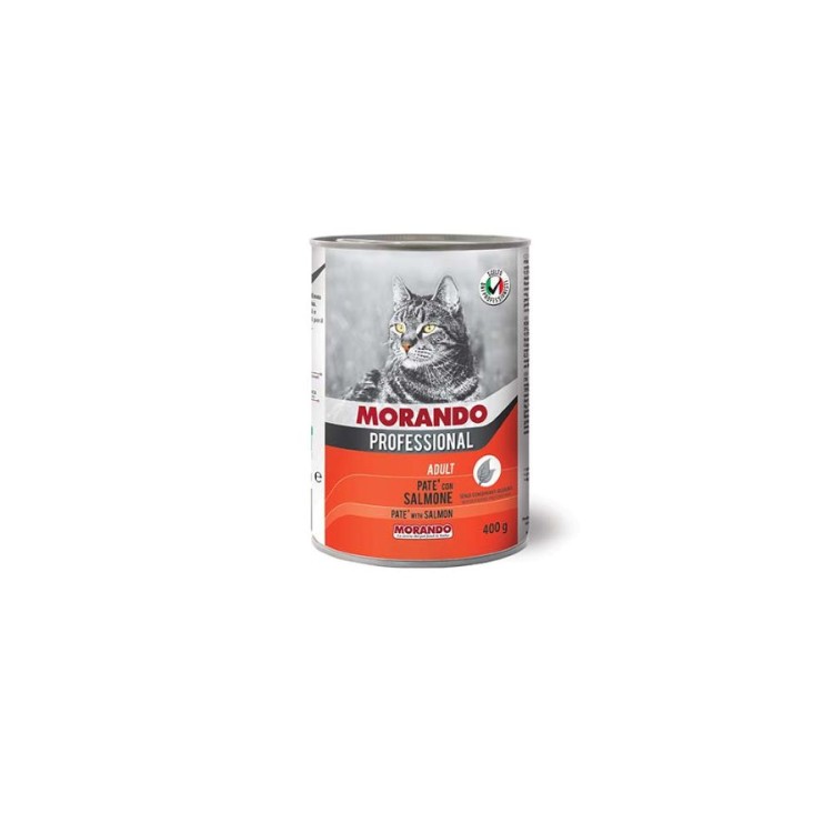 MORANDO PROFESSIONAL ADULT CAT WET FOOD ΣΟΛΟΜΟΣ ΠΑΤΕ 400gr MORANDO PROFESSIONAL ADULT CAT WET FOOD ΣΟΛΟΜΟΣ ΠΑΤΕ 400gr