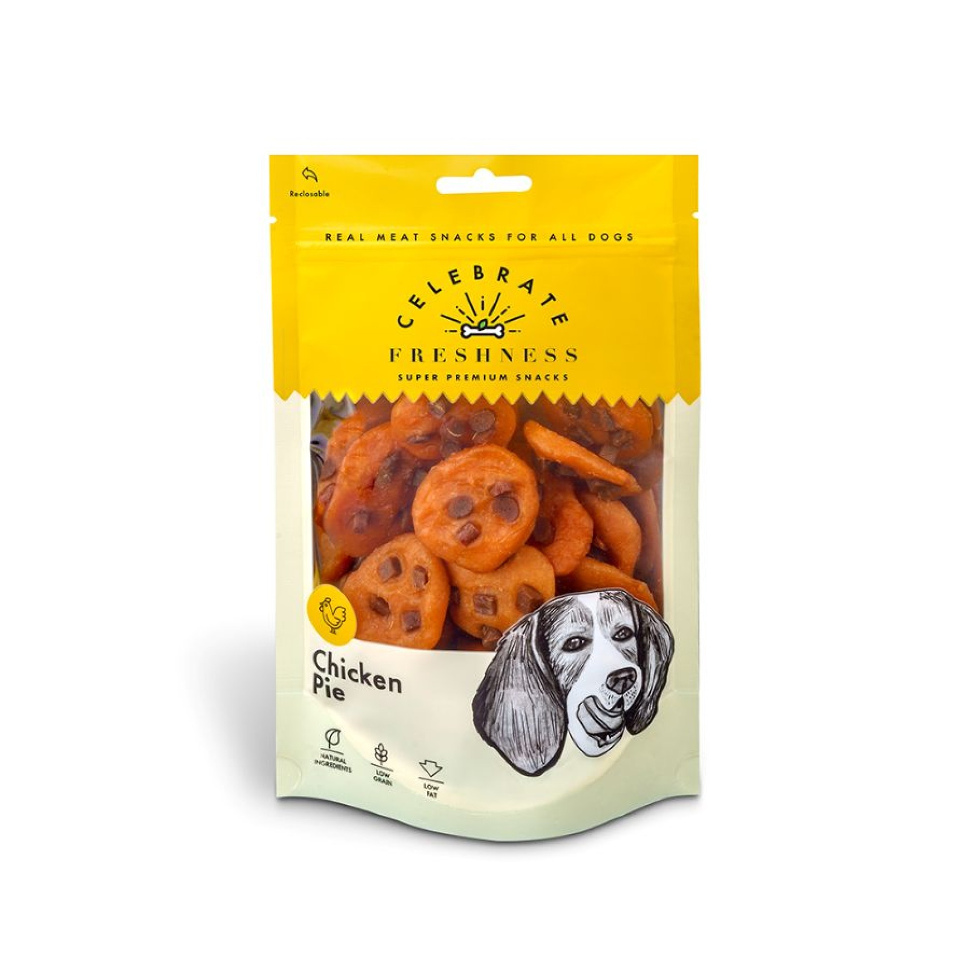 ΛΙΧΟΥΔΙΕΣ ΣΚΥΛΟΥ CELEBRATE FRESHNESS PIES ΚΟΤΟΠΟΥΛΟ 100gr