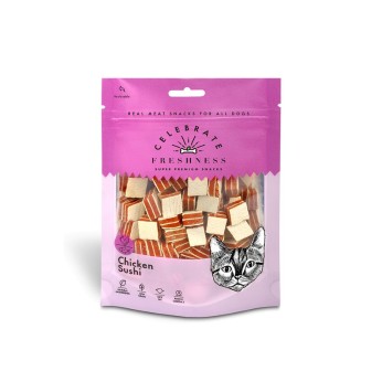 CELEBRATE FRESHNESS SUSHI CAT BITES ΚΟΤΟΠΟΥΛΟ 50gr CELEBRATE FRESHNESS SUSHI CAT BITES ΚΟΤΟΠΟΥΛΟ 50gr