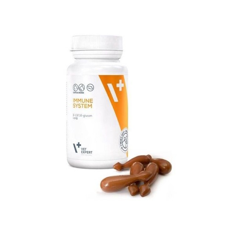 VETEXPERT IMMUNE SYSTEM TWIST OFF ΣΥΜΠΛΗΡΩΜΑ ΔΙΑΤΡΟΦΗΣ ΓΙΑ ΣΚΥΛΟ ΚΑΙ ΓΑΤΑ 30 ΔΙΣΚΙΑ