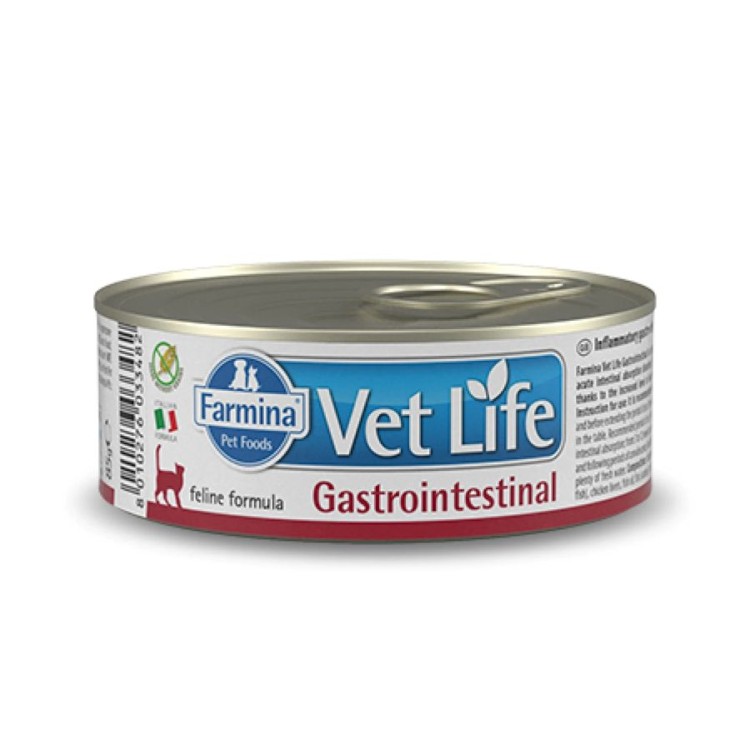 VET LIFE ADULT CAT GASTROIDESTINAL WET FOOD 85gr