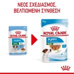 ROYAL CANIN PUPPY DOG MINI CHUNKS IN GRAVY POUCH 85gr