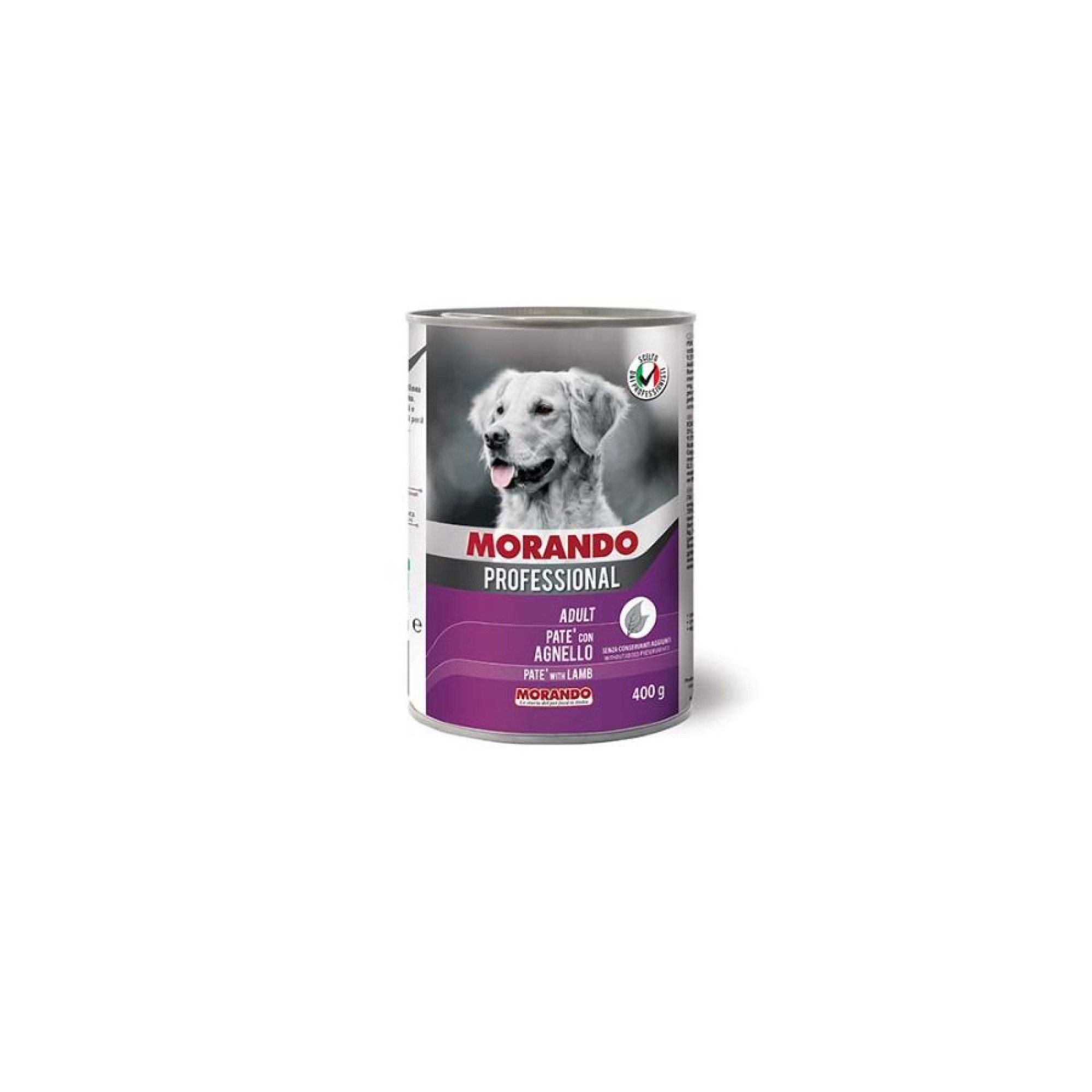 MORANDO PROFESSIONAL ADULT DOG WET FOOD ΑΡΝΙ ΠΑΤΕ 400gr