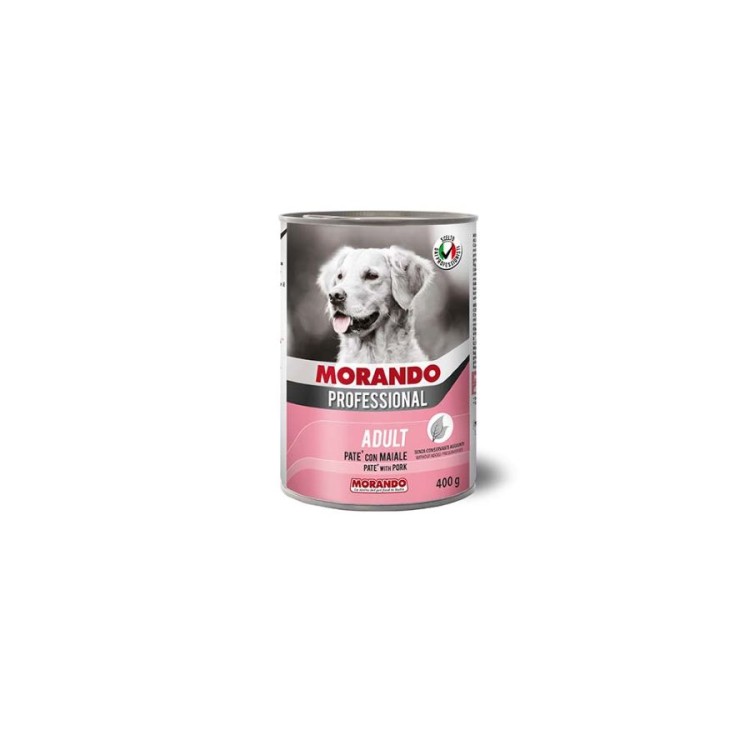 MORANDO PROFESSIONAL ADULT DOG WET FOOD ΧΟΙΡΙΝΟ ΠΑΤΕ 400gr MORANDO PROFESSIONAL ADULT DOG WET FOOD ΧΟΙΡΙΝΟ ΠΑΤΕ 400gr