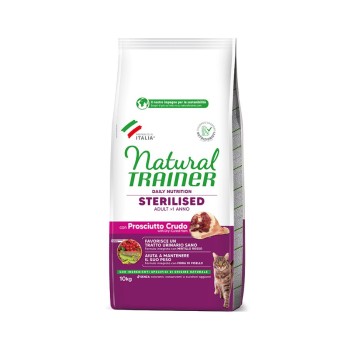 NATURAL TRAINER STERILIZED ADULT CAT ΠΡΟΣΟΥΤΟ 10kg NATURAL TRAINER STERILIZED ADULT CAT ΠΡΟΣΟΥΤΟ 10kg