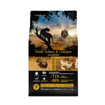 AMBROSIA GRAIN FREE KITTEN AND ADULT CAT FRESH TURKEY AND CHICKEN 5kg AMBROSIA GRAIN FREE KITTEN AND ADULT CAT FRESH TURKEY AND CHICKEN 5kg