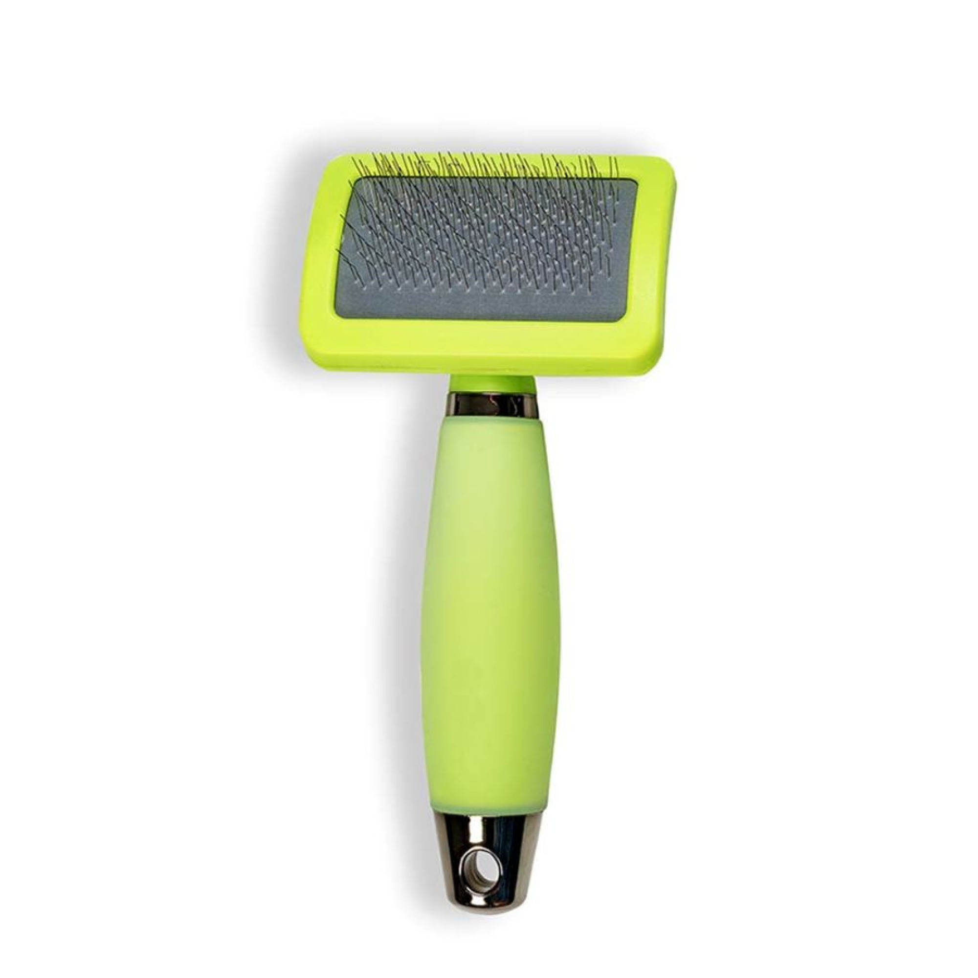 GLEE ΒΟΥΡΤΣΑ ΣΚΥΛΟΥ SLICKER LARGE LIME 11cm