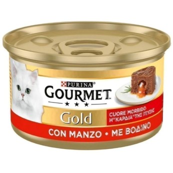 PURINA GOURMET GOLD ADULT CAT WET FOOD HEART MELTING ΒΟΔΙΝΟ 85gr PURINA GOURMET GOLD ADULT CAT WET FOOD HEART MELTING ΒΟΔΙΝΟ 85gr