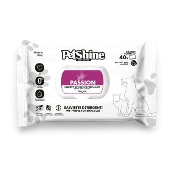 PETSHINE ΥΓΡΑ ΜΑΝΤΙΛΑΚΙΑ ΚΑΘΑΡΙΣΜΟΥ PASSION 40pcs