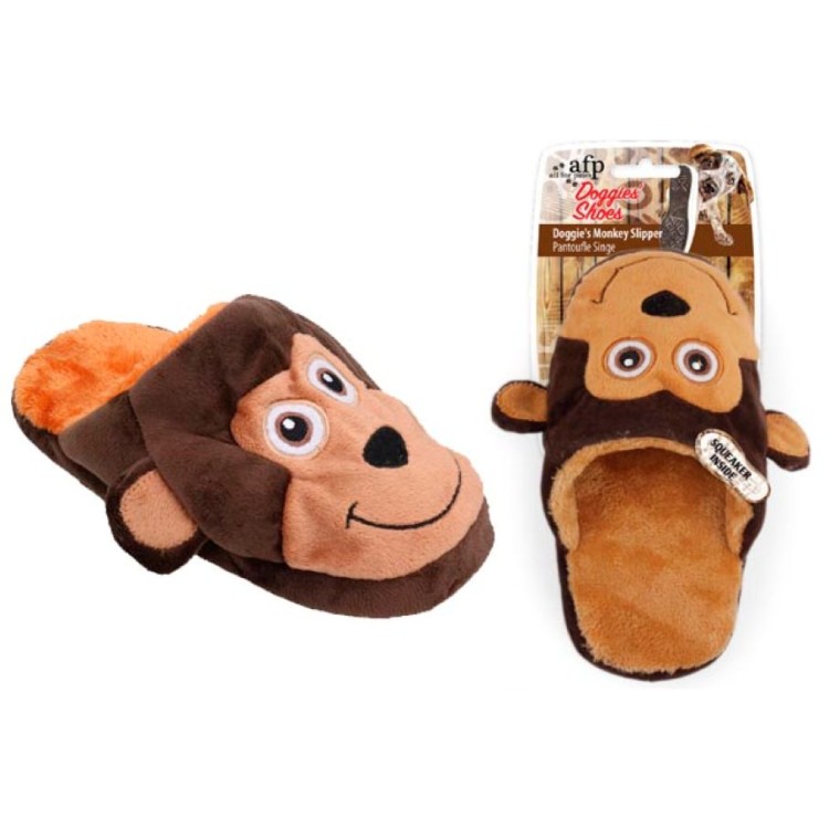 AFP ΠΑΙΧΝΙΔΙ ΣΚΥΛΟΥ DOGGIES MONKEY SLIPPER 22cm