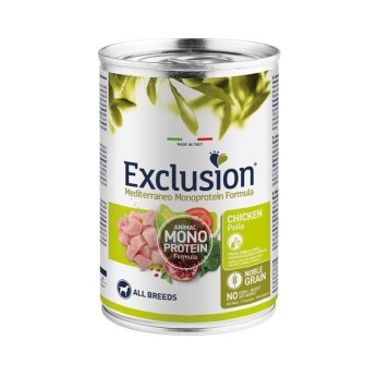 EXCLUSION MEDITERRANEO NOBLE GRAIN CHICKEN ADULT DOG ALL BREEDS 400gr