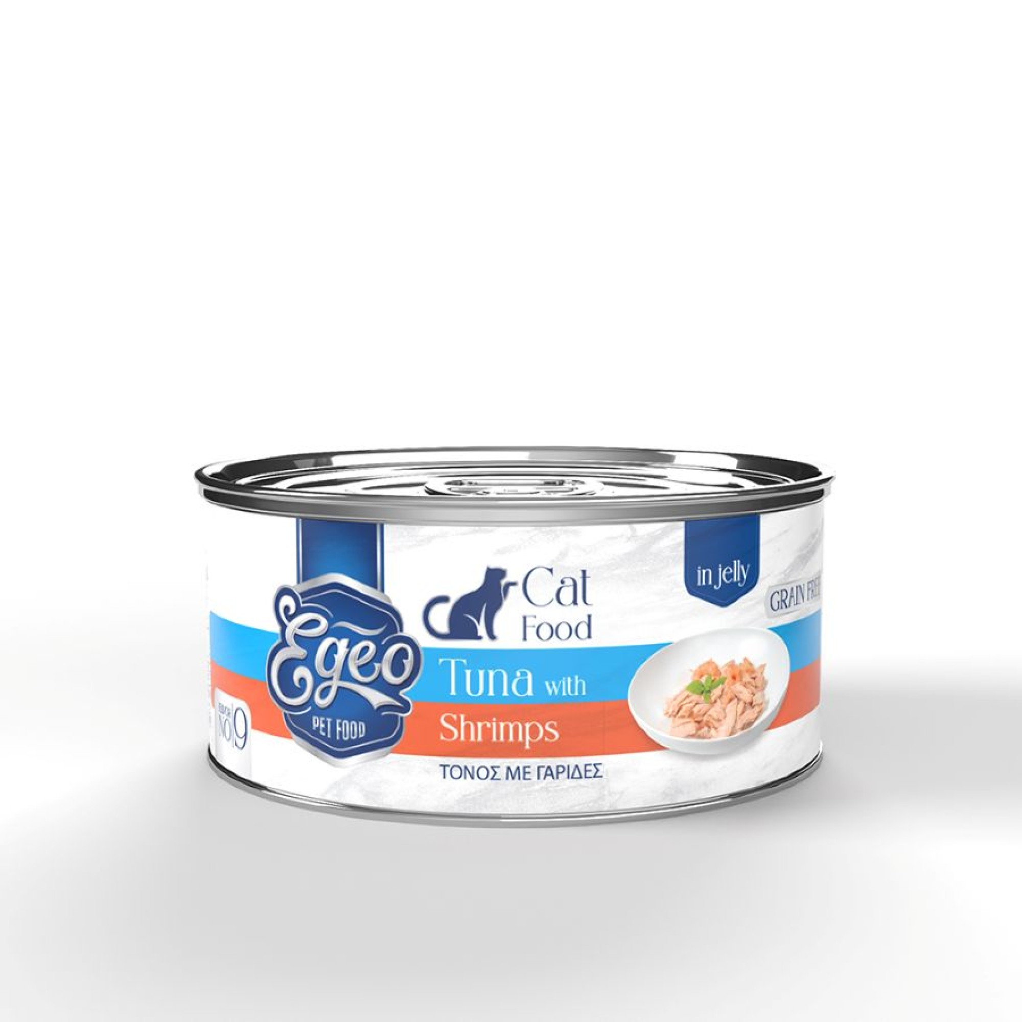 EGEO ADULT CAT ΤΟΝΟΣ ΚΑΙ ΓΑΡΙΔΕΣ ΣΕ ΖΕΛΕ 85gr