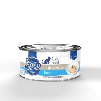 EGEO ADULT CAT ΚΟΤΟΠΟΥΛΟ ΚΑΙ ΤΟΝΟΣ ΣΕ ΖΩΜΟ 70gr EGEO ADULT CAT ΚΟΤΟΠΟΥΛΟ ΚΑΙ ΤΟΝΟΣ ΣΕ ΖΩΜΟ 70gr