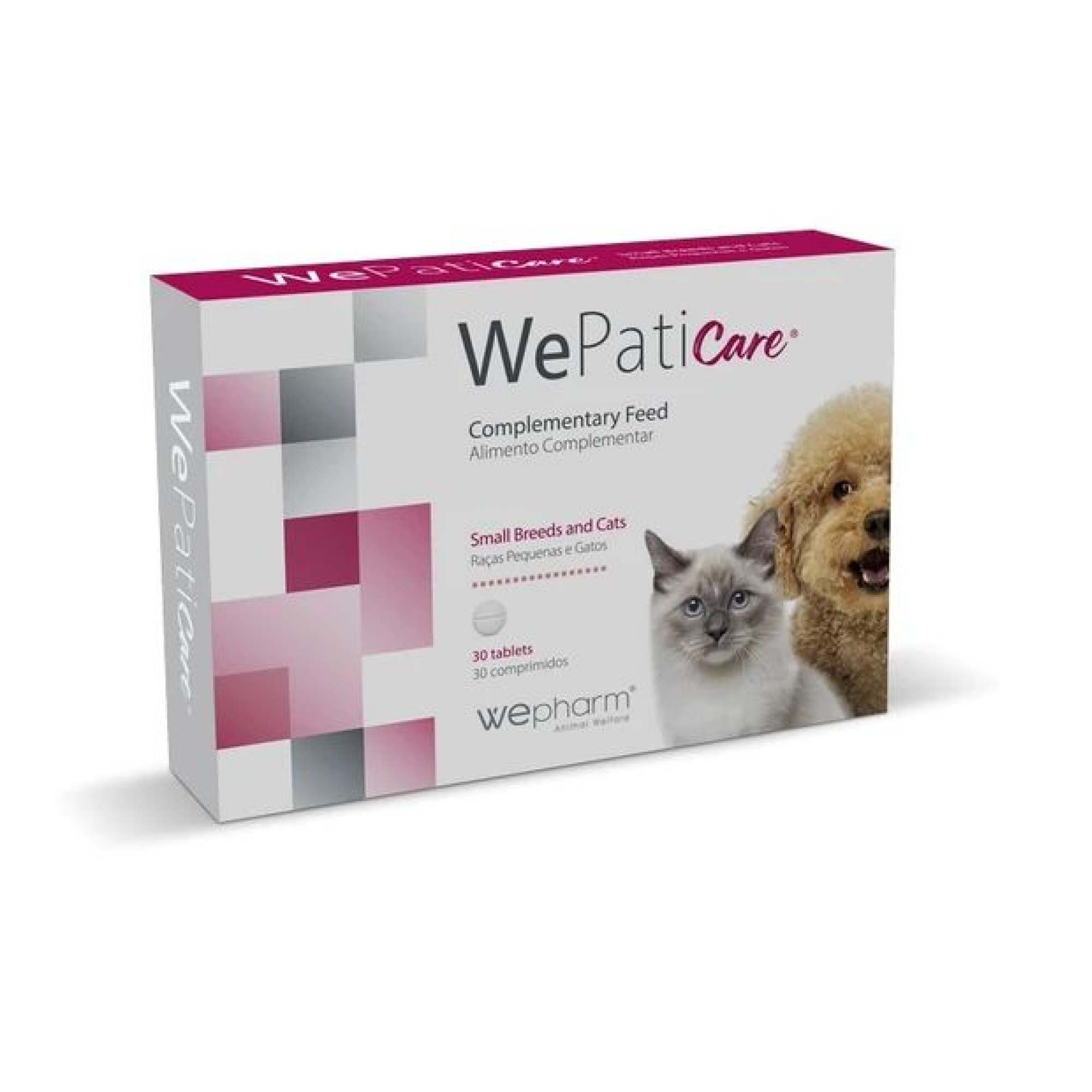 WEPHARM WEPATICARE SMALL BREEDS ΣΥΜΠΛΗΡΩΜΑ ΔΙΑΤΡΟΦΗΣ ΥΠΑΤΟΠΡΟΣΤΑΤΕΥΤΙΚΟ ΓΙΑ ΣΚΥΛΟ ΚΑΙ ΓΑΤΑ 30 ΔΙΣΚΙΑ
