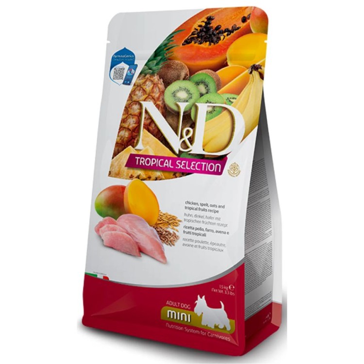 ND DOG TROPICAL SELECT CHICKEN ADULT MINI 5kg