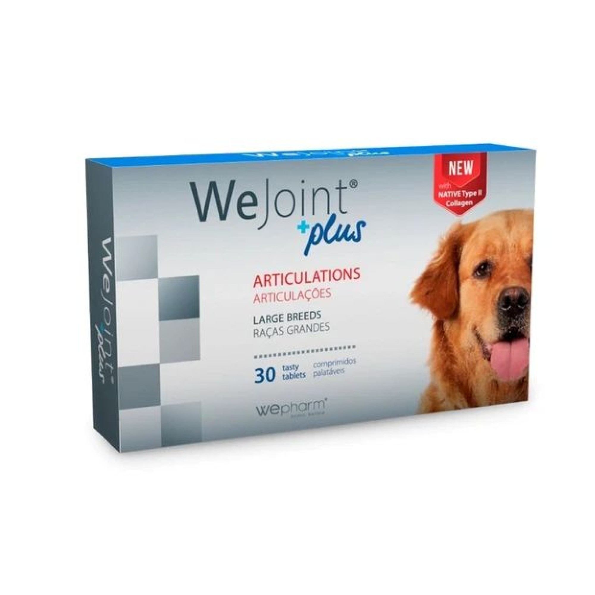 WEPHARM WEJOINT PLUS LARGE BREED ΣΥΜΠΛΗΡΩΜΑ ΔΙΑΤΡΟΦΗΣ ΧΟΝΔΡΟΠΡΟΣΤΑΤΕΥΤΙΚΟ ΓΙΑ ΣΚΥΛΟΥΣ 30 ΔΙΣΚΙΑ