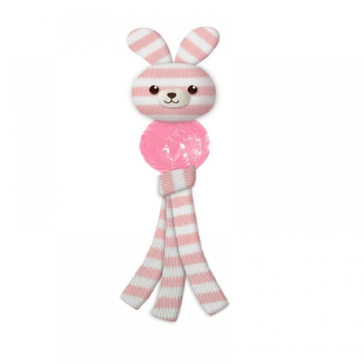 PET CAMELOT RABBIT TENNIS BALL ΠΑΙΧΝΙΔΙ ΣΚΥΛΟΥ ΜΕ ΜΠΑΛΑΚΙ ΤΕΝΙΣ 25cm