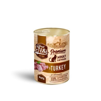 FISI ADULT CAT WET FOOD ΓΑΛΟΠΟΥΛΑ ΠΑΤΕ 400gr FISI ADULT CAT WET FOOD ΓΑΛΟΠΟΥΛΑ ΠΑΤΕ 400gr