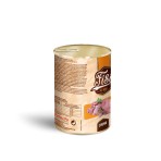 FISI ADULT CAT WET FOOD ΚΟΤΟΠΟΥΛΟ ΜΕ ΓΑΛΟΠΟΥΛΑ ΣΕ ΣΑΛΤΣΑ 400gr