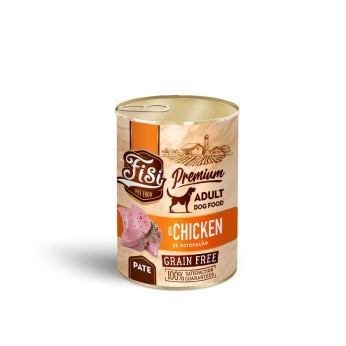 FISI ADULT DOG WET FOOD ΚΟΤΟΠΟΥΛΟ ΠΑΤΕ 400gr FISI ADULT DOG WET FOOD ΚΟΤΟΠΟΥΛΟ ΠΑΤΕ 400gr