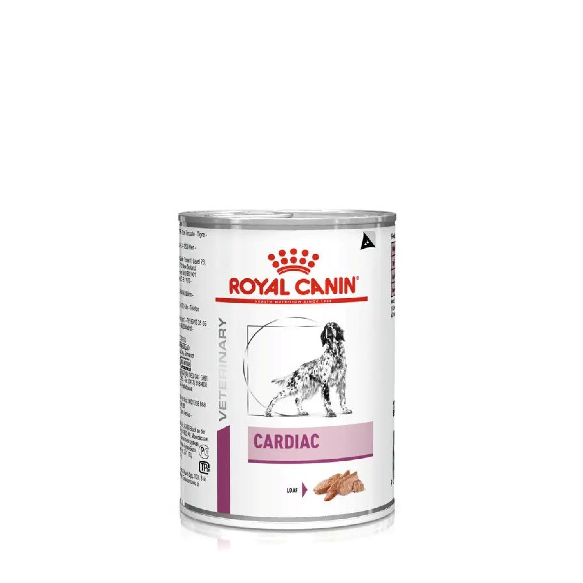 ROYAL CANIN VETERINARY DIET CARDIAC ADULT DOG LOAF CAN 410gr