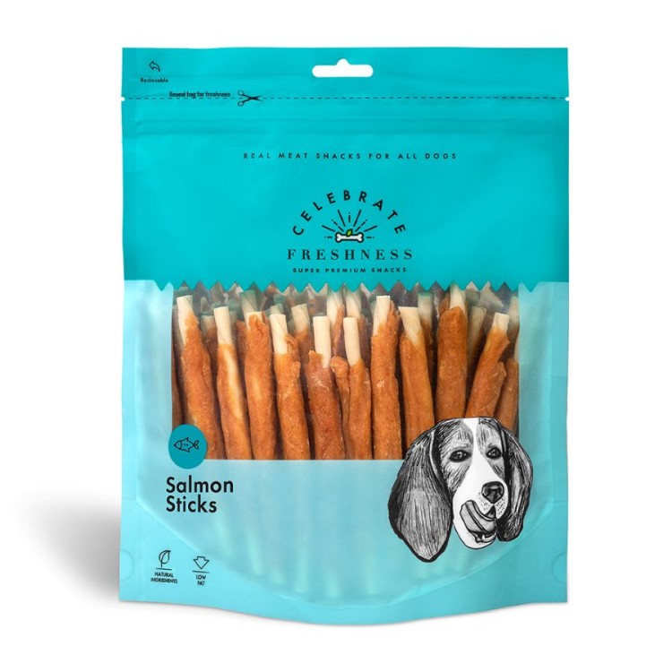 ΛΙΧΟΥΔΙΕΣ ΣΚΥΛΟΥ CELEBRATE FRESHNESS STICKS ΣΟΛΟΜΟΣ 360gr