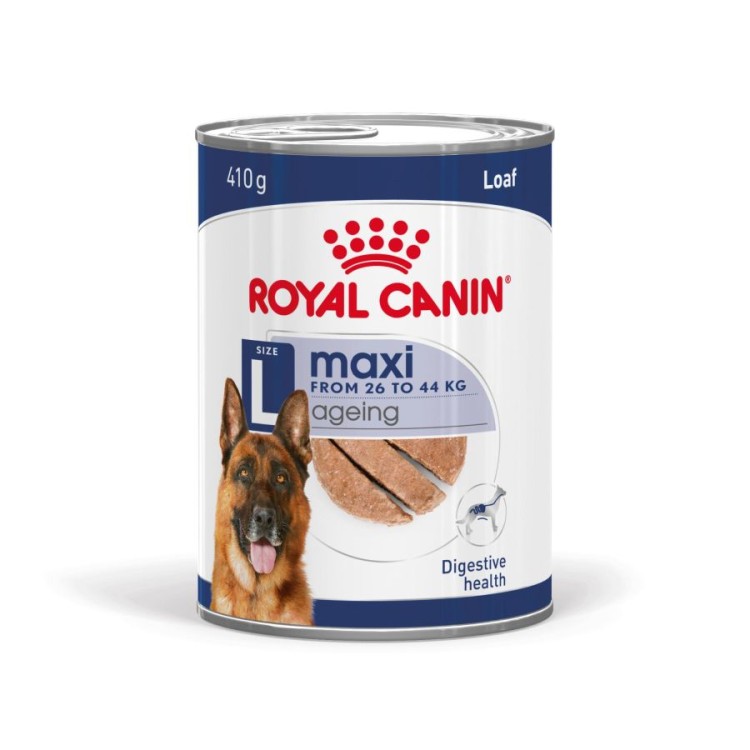 ROYAL CANIN MAXI AGEING DOG LOAF CAN 410gr