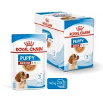ROYAL CANIN PUPPY DOG MEDIUM CHUNKS IN GRAVY POUCH 140gr