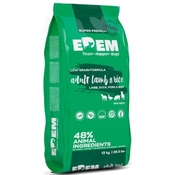 EDEM ADULT DOG ΑΡΝΙ ΚΑΙ ΡΥΖΙ 12kg EDEM ADULT DOG ΑΡΝΙ ΚΑΙ ΡΥΖΙ 12kg