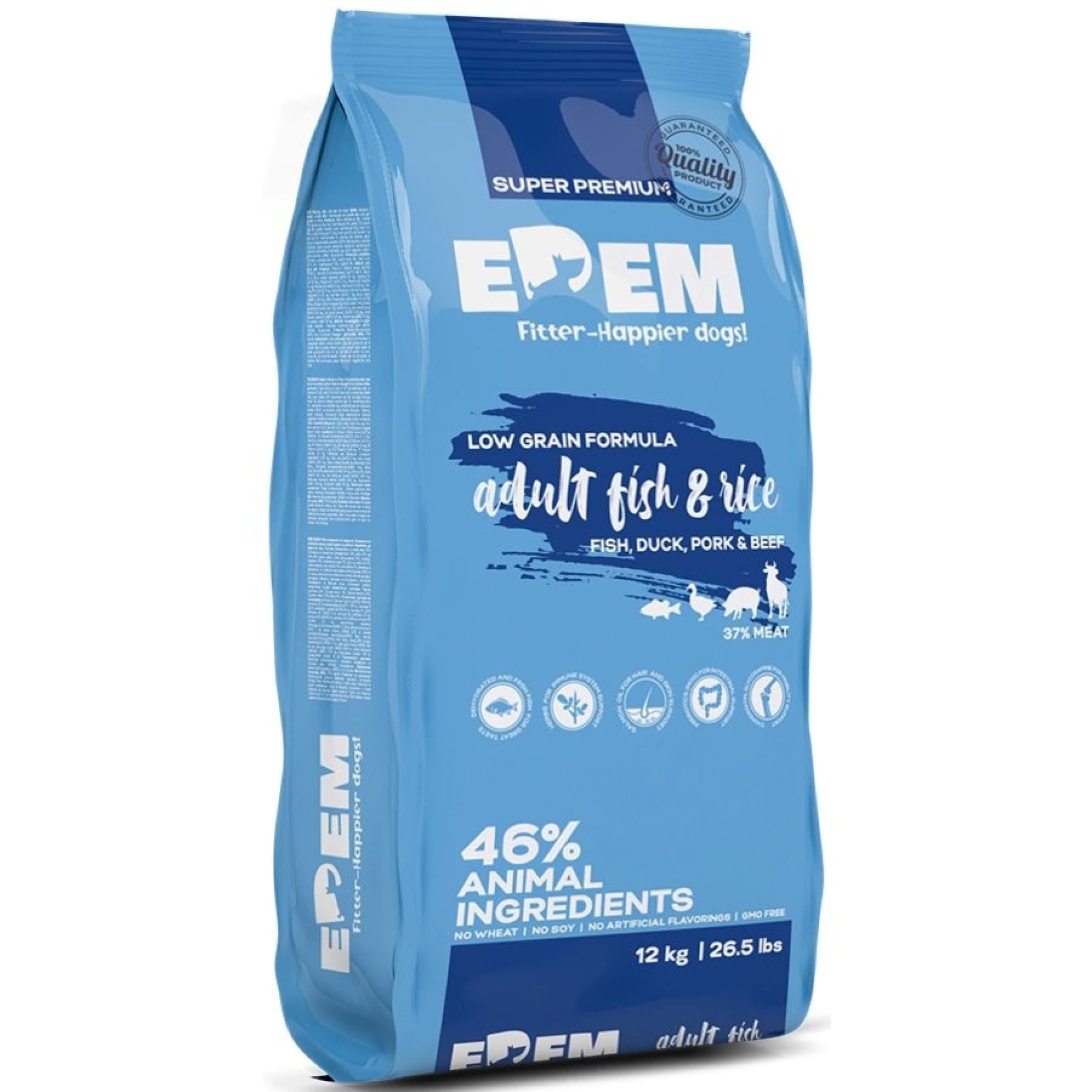 EDEM ADULT DOG ΨΑΡΙ ΚΑΙ ΡΥΖΙ 12kg