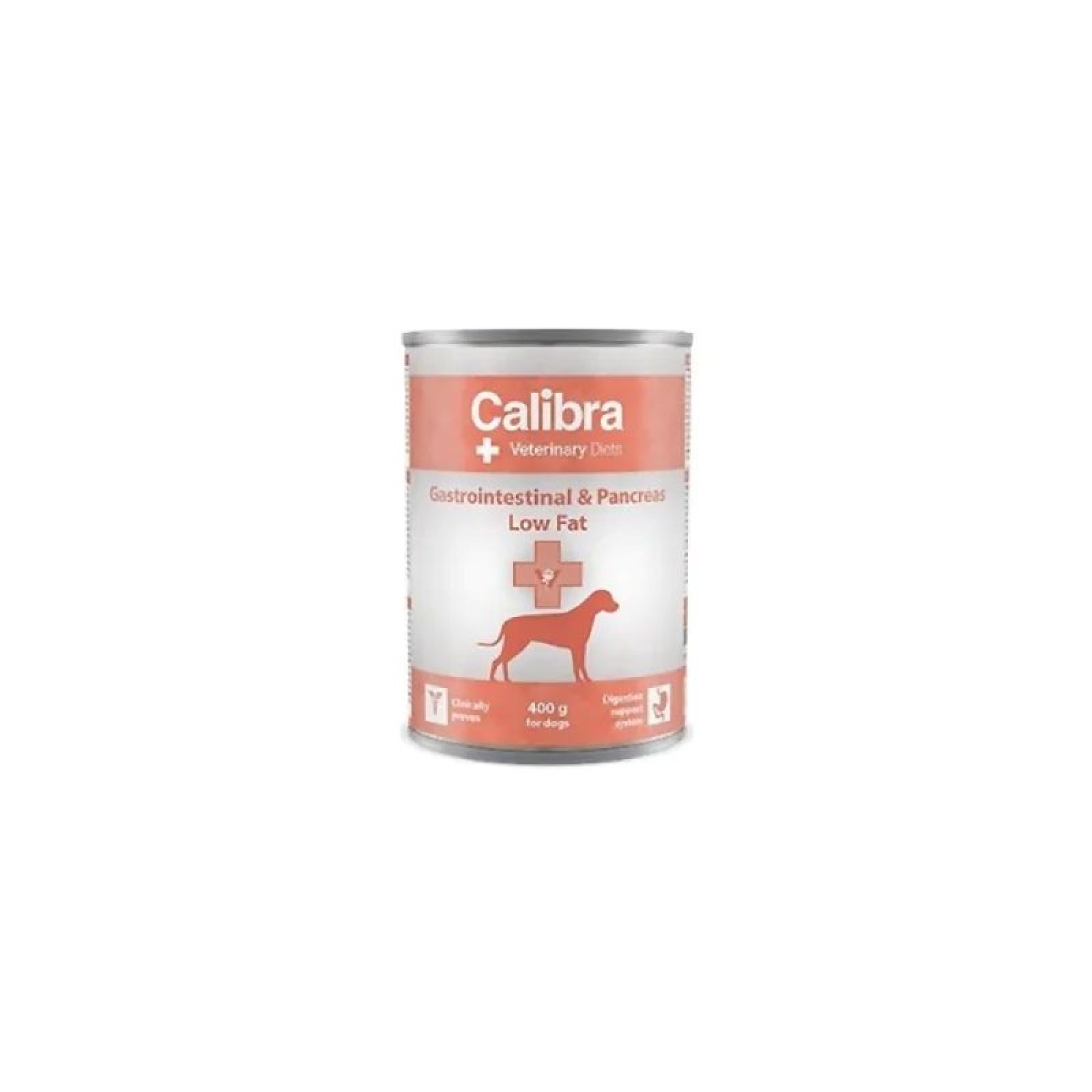 CALIBRA VET DIET GASTROINTESTINAL AND PANCREAS LOW FAT ADULT DOG WET FOOD 400gr