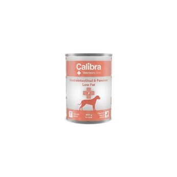 CALIBRA VET DIET GASTROINTESTINAL AND PANCREAS LOW FAT ADULT DOG WET FOOD 400gr