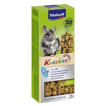 VITAKRAFT KRACKER DUO CALCI FIT ΓΙΑ CHINCHILLA 2pcs 112gr
