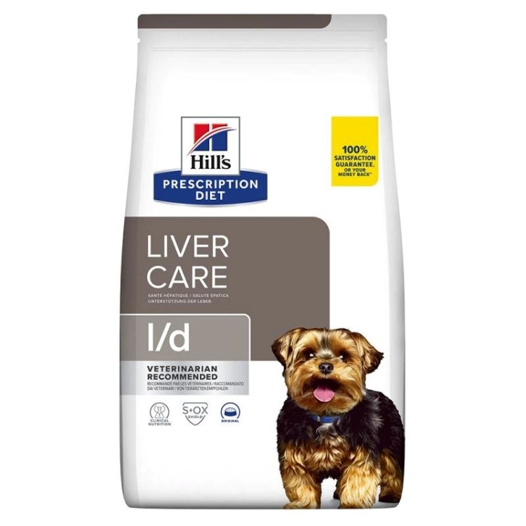 HILL'S PRESCRIPTION DIET L/D LIVER CARE ADULT DOG 1,5kg HILL'S PRESCRIPTION DIET L/D LIVER CARE ADULT DOG 1,5kg