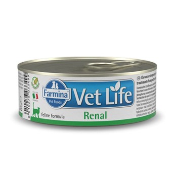 VET LIFE ADULT CAT RENAL WET FOOD 85gr VET LIFE ADULT CAT RENAL WET FOOD 85gr