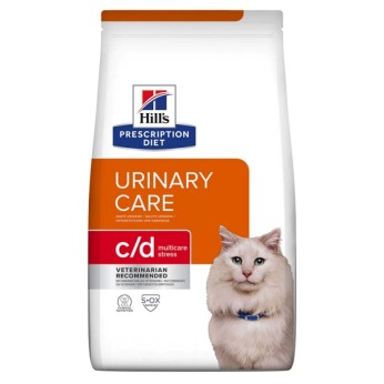 HILL'S PRESCRIPTION DIET C/D MULTICARE STRESS URINARY CARE ADULT CAT 1.5kg HILL'S PRESCRIPTION DIET C/D MULTICARE STRESS URINARY CARE ADULT CAT 1.5kg