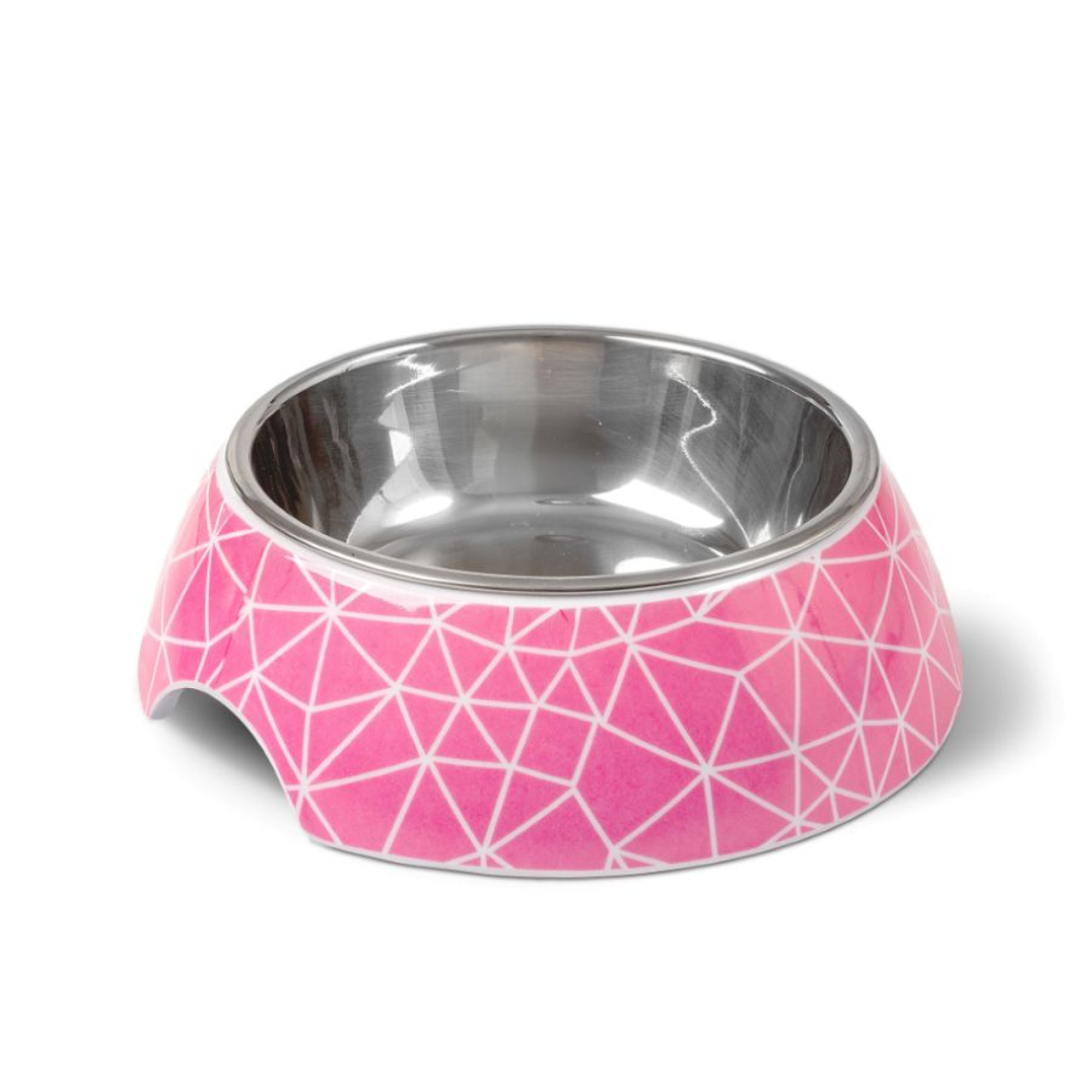 GLEE RHOMBUS ΜΠΟΛ ΜΕΛΑΜΙΝΗΣ ΦΑΓΗΤΟΥ ΚΑΙ ΝΕΡΟΥ ΡΟΖ LARGE 700ml