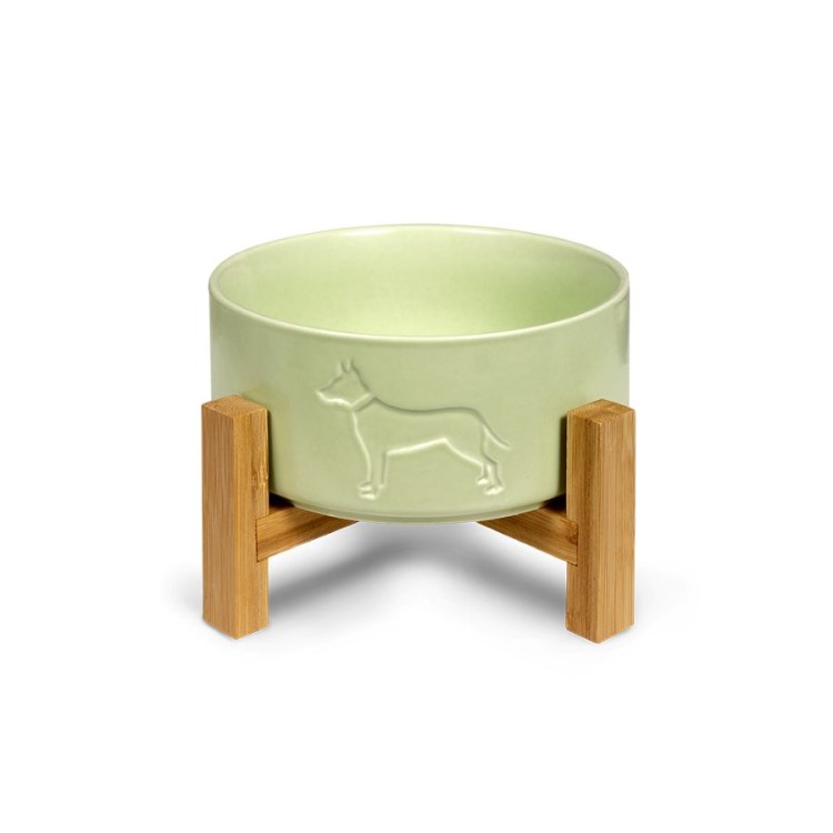 GLEE  WOOF  ΚΕΡΑΜΙΚΟ ΜΠΟΛ ΜΕ ΒΑΣΗ SMALL ΜΕΝΤΑ 450ml