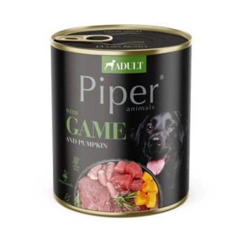 PIPER ADULT DOG WET FOOD ΚΥΝΗΓΙ ΚΑΙ ΚΟΛΟΚΥΘΑ 800gr