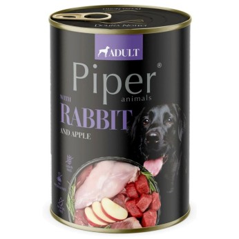 PIPER ADULT DOG WET FOOD ΚΟΥΝΕΛΙ KAI ΜΗΛΟ 800gr