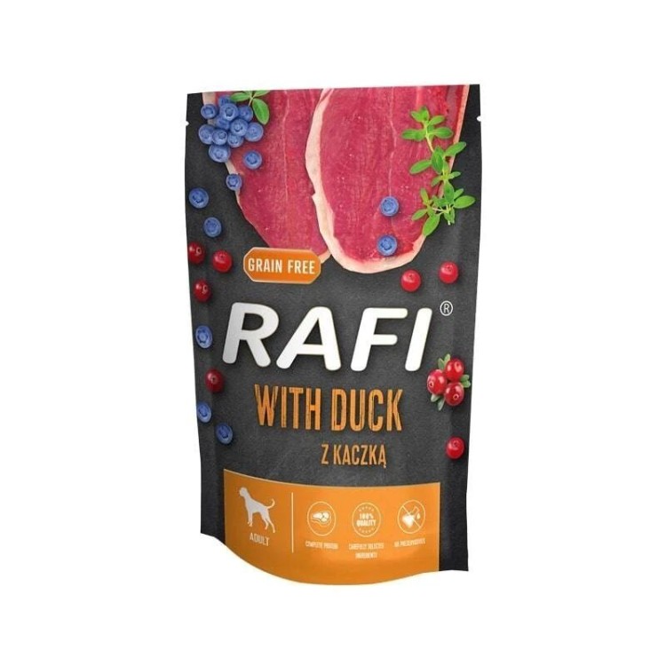 RAFI ADULT DOG WET FOOD ΠΑΠΙΑ BLUEBERRY AND CRANBERRY ΠΑΤΕ ΦΑΚΕΛΑΚΙ 500gr RAFI ADULT DOG WET FOOD ΠΑΠΙΑ BLUEBERRY AND CRANBERRY ΠΑΤΕ ΦΑΚΕΛΑΚΙ 500gr