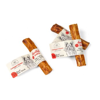 CELEBRATE FRESHNESS COLLAGEN DENTAL BEEF STAR STICK 1x12.5cm