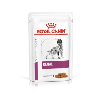 ROYAL CANIN VETERINARY DIET RENAL ADULT DOG THIN SLICES IN GRAVY POUCH 100gr ROYAL CANIN VETERINARY DIET RENAL ADULT DOG THIN SLICES IN GRAVY POUCH 100gr