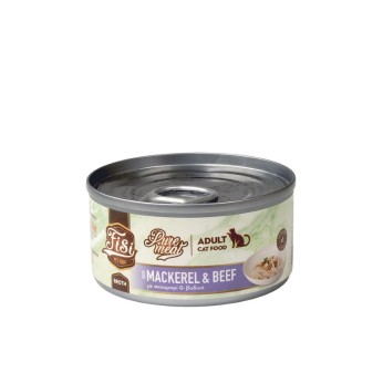 FISI PURE MEAT ADULT CAT WET FOOD ΣΚΟΥΜΠΡΙ ΚΑΙ ΒΟΔΙΝΟ ΣΕ ΖΩΜΟ 80gr FISI PURE MEAT ADULT CAT WET FOOD ΣΚΟΥΜΠΡΙ ΚΑΙ ΒΟΔΙΝΟ ΣΕ ΖΩΜΟ 80gr