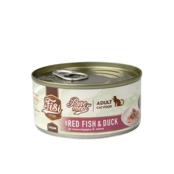 FISI PURE MEAT ADULT CAT WET FOOD ΚΟΚΚΙΝΟΨΑΡΟ ΚΑΙ ΠΑΠΙΑ ΚΟΜΜΑΤΑΚΙΑ 170gr FISI PURE MEAT ADULT CAT WET FOOD ΚΟΚΚΙΝΟΨΑΡΟ ΚΑΙ ΠΑΠΙΑ ΚΟΜΜΑΤΑΚΙΑ 170gr