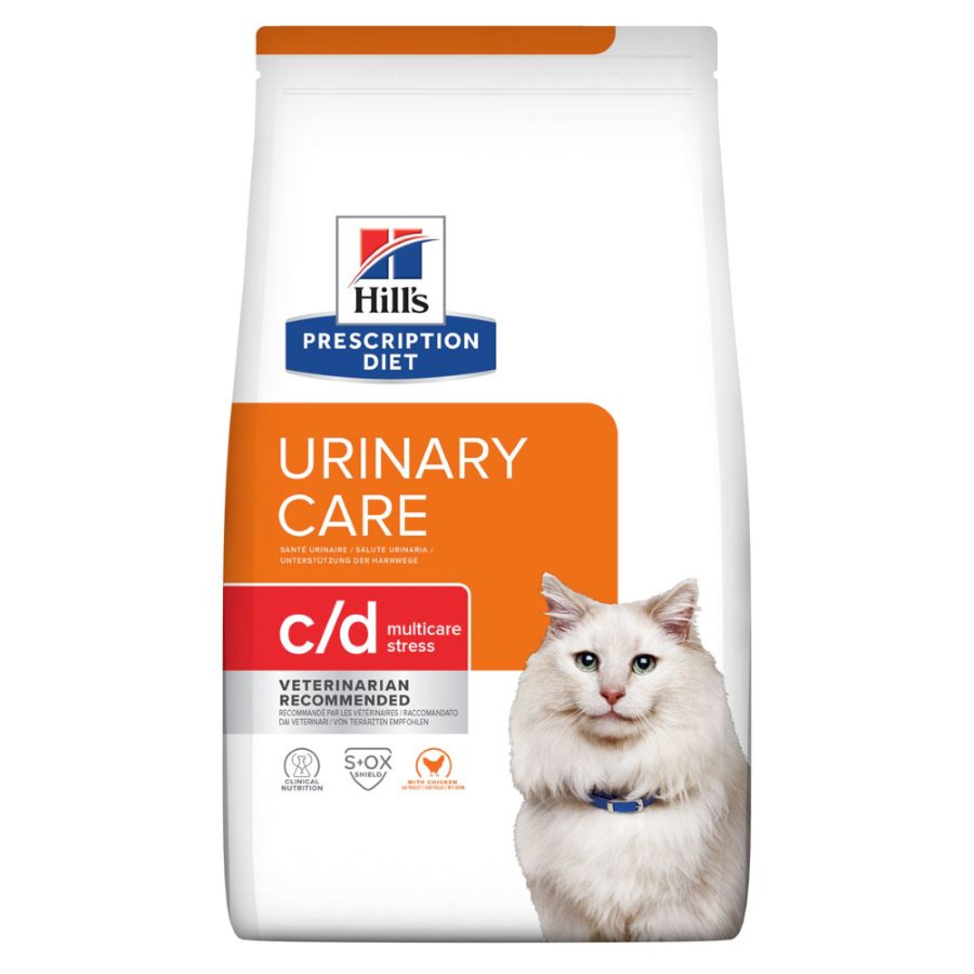 HILL'S PRESCRIPTION  C/D MULTICARE STRESS URINARY CARE ADULT CAT CHICKEN 400gr