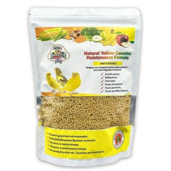 EVIA PARROTS NATURAL YELLOW CANARIES MAINTENANCE FORMULA 500gr EVIA PARROTS NATURAL YELLOW CANARIES MAINTENANCE FORMULA 500gr
