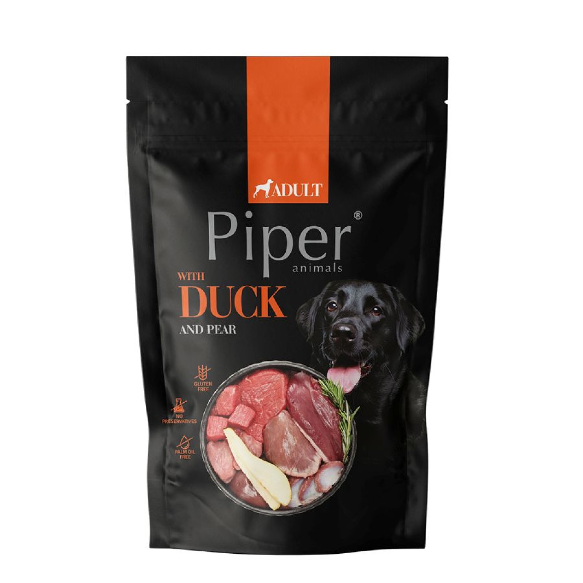 PIPER ADULT DOG WET FOOD ΠΑΠΙΑ ΚΑΙ ΑΧΛΑΔΙ ΦΑΚΕΛΑΚΙ 500gr