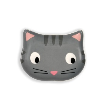 GLEE KITTY ΚΕΡΑΜΙΚΟ ΠΙΑΤΟ ΦΑΓΗΤΟΥ ΓΑΤΑΣ 17x14x2.5cm